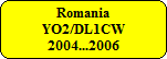 YO2/DL1CW 2004-2006